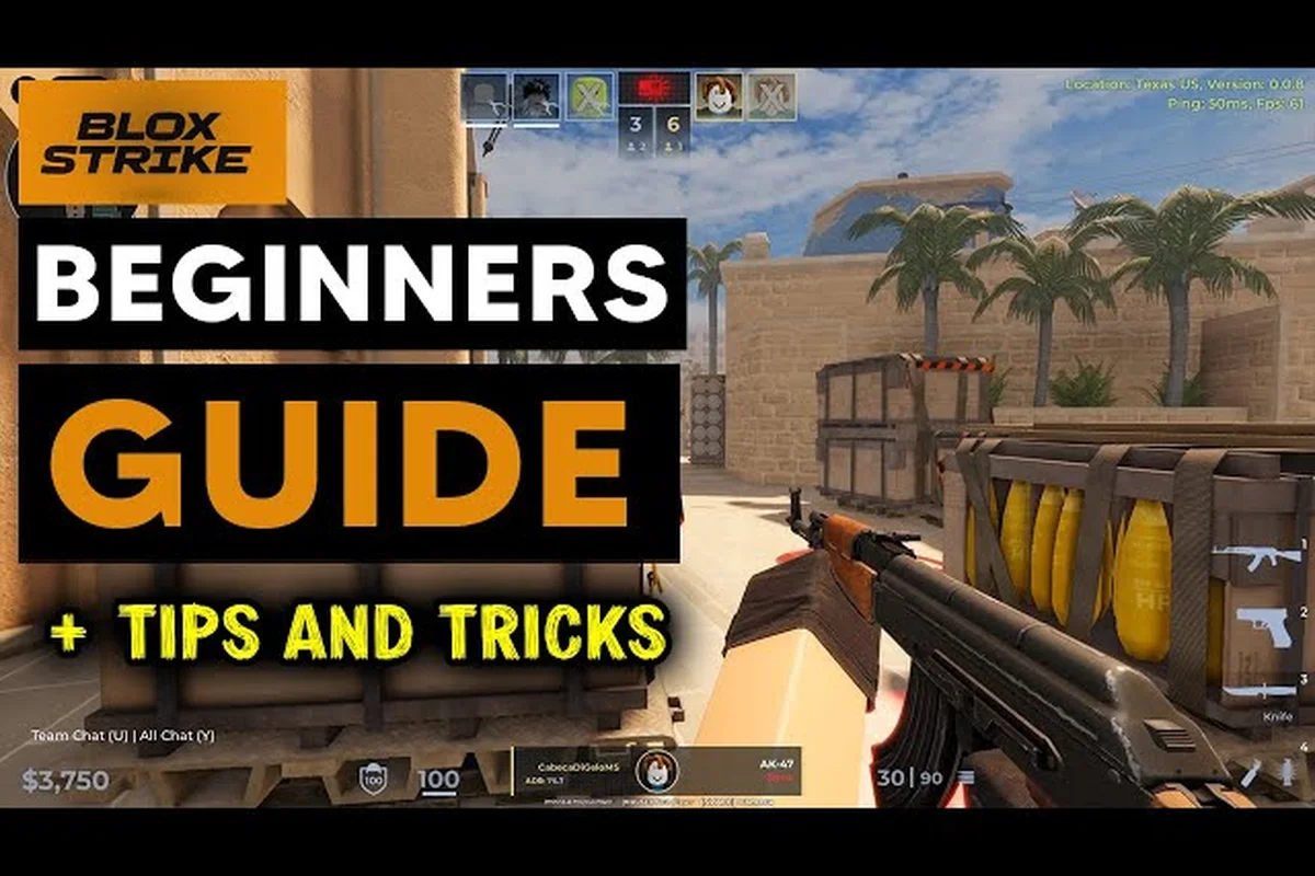 BloxStrike Beginner Guide: 5v5 Tactics, Economy & Settings